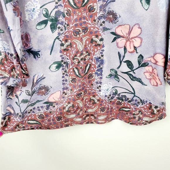 Soft Surroundings | Floral Print Giardino Tunic - Picture 3 of 8